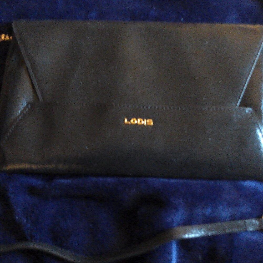 Lodis Black Vanessa Variety Betsy Clutch Crossbody Bag